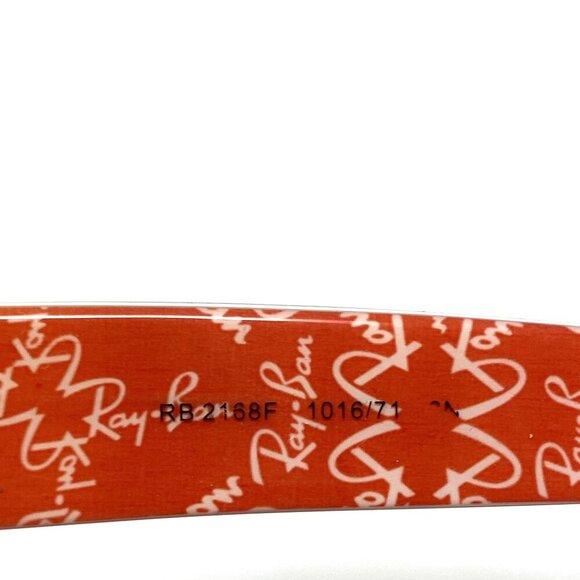 Ray Ban RB 2168F Year 2000's Black Frame Logo Inside Prescription Lenses - Picture 4 of 16